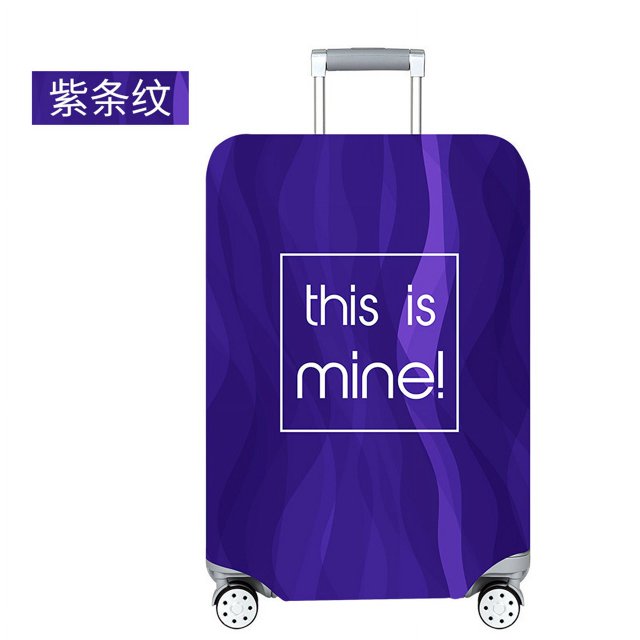 Wholesale spot thickened elastic case luggage case protective cover pull rod suitcase jacket dust cover