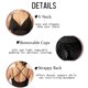 thumbnail image 3 of Camiseta sin mangas deportiva para mujer Tops cortos acolchados sin mangas elásticos de secado rápido, 3 of 8