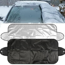 All-Weather Universal Car Windshield Cover Thermal Insulated Snow/Ice Shield Sunshade Protector Winter Summer Fabric Automotive Accessories