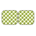 thumbnail image 5 of Lsque Happy Fruit 2 PCS Windshield Sun Shade | CarFoldable Window Covers | Car Accessories Reflect UV for Universal Cars SUV Truck | Large, 5 of 7