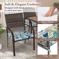 thumbnail image 4 of Gymax 5 PCS Patio Dining Set w/ Wood-Plastic Tabletop & Umbrella Hole for Backyard, 4 of 7