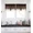 Brown Coffee, variant on 2-Piece Solid Faux Silk Waterfall Ascot Window Curtain Valance with Tassels Trim Rod Pocket 55" x 18" Wave