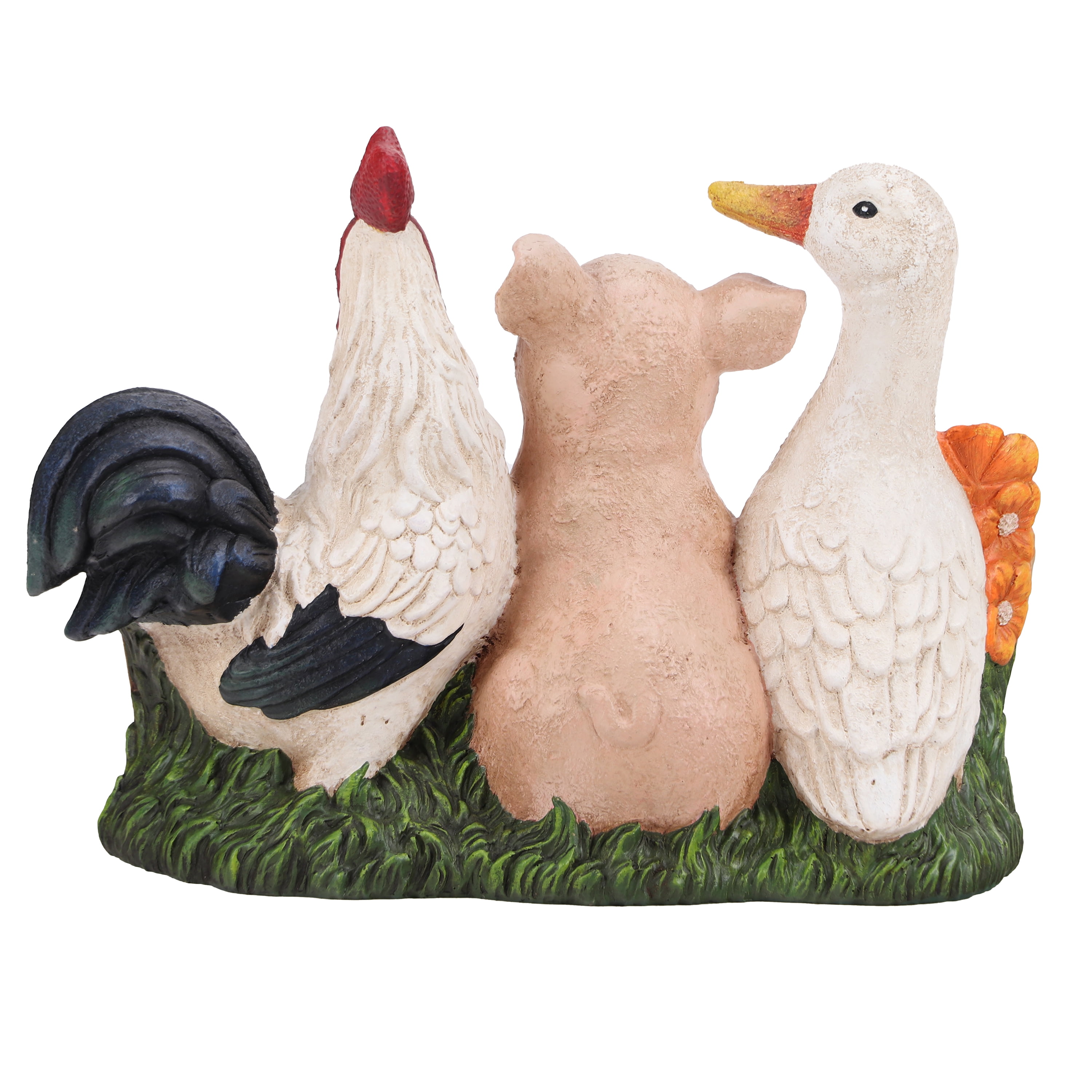 Mainstays Outdoor Welcome Small Animals Garden Statue