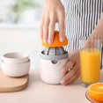 thumbnail image 2 of Manual Citrus Press, Manual Lemon Squeezer, Bpa Free Dishwasher Safe, Manual Citrus Press For Lemons/limes/oranges/orange/grapefruit/different Fruits, 2 of 5