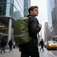 thumbnail image 4 of Backpack Rain Cover Waterproof, Outdoor Hiking Backpack Cover Reflective Strip Dustproof Rainproof Lightweight Portable Protection Cover for Travel Camping Cycling Commuting, 4 of 6