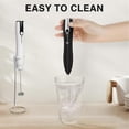thumbnail image 5 of Rechargeable Milk Frother Handheld with 3 Speeds, Powerful Whisk Drink Mixer with 2 Head for Coffee, 5 of 5