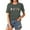 Grey, variant on Trendfront Womens Highland Cow Graphic T Shirt Crewneck Short Sleeve Cute Farm Animal Print Casual Everyday Tee Tops
