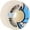 White/Light Blue, variant on Spitfire Bighead Skateboard Wheels 99a 51mm White/Blue
