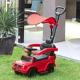 thumbnail image 2 of Aosom Mercedes-Benz G350 Licensed Push Car, Toddler Sliding Car, Red, 2 of 10