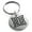 Silver, variant on Stainless Steel Celtic Quaternary Eternity Knot Engraved Small Medallion Circle Charm Keychain Keyring