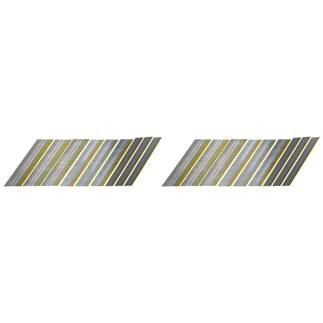 15 Gauge DA Angled Nails, 34-Degree,1800-Pack(2-1/2Inch, 2Inch, 1-1/4Inch 300 per Sizes),Galvanized Assorted Size