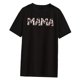 thumbnail image 4 of Camiseta de mujer de manga corta con cuello redondo y camiseta básica de gran tamaño Negro, 4 of 10