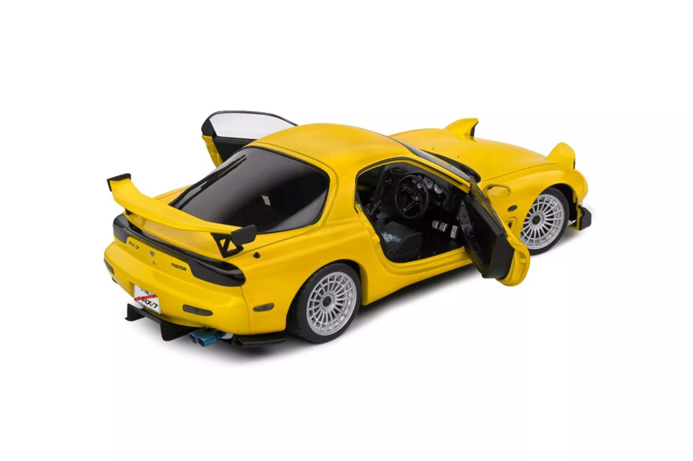 1994 Mazda RX7 Type RS (FD3RS) RHD (Right Hand Drive) Yellow 1/18