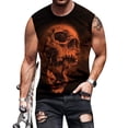 thumbnail image 6 of adaychics Skull Tank Tops for Men Gothic Novelty Graphic Tank Top Sleeveless Workout Shirt for Streetwear Holiday Party, 6 of 6