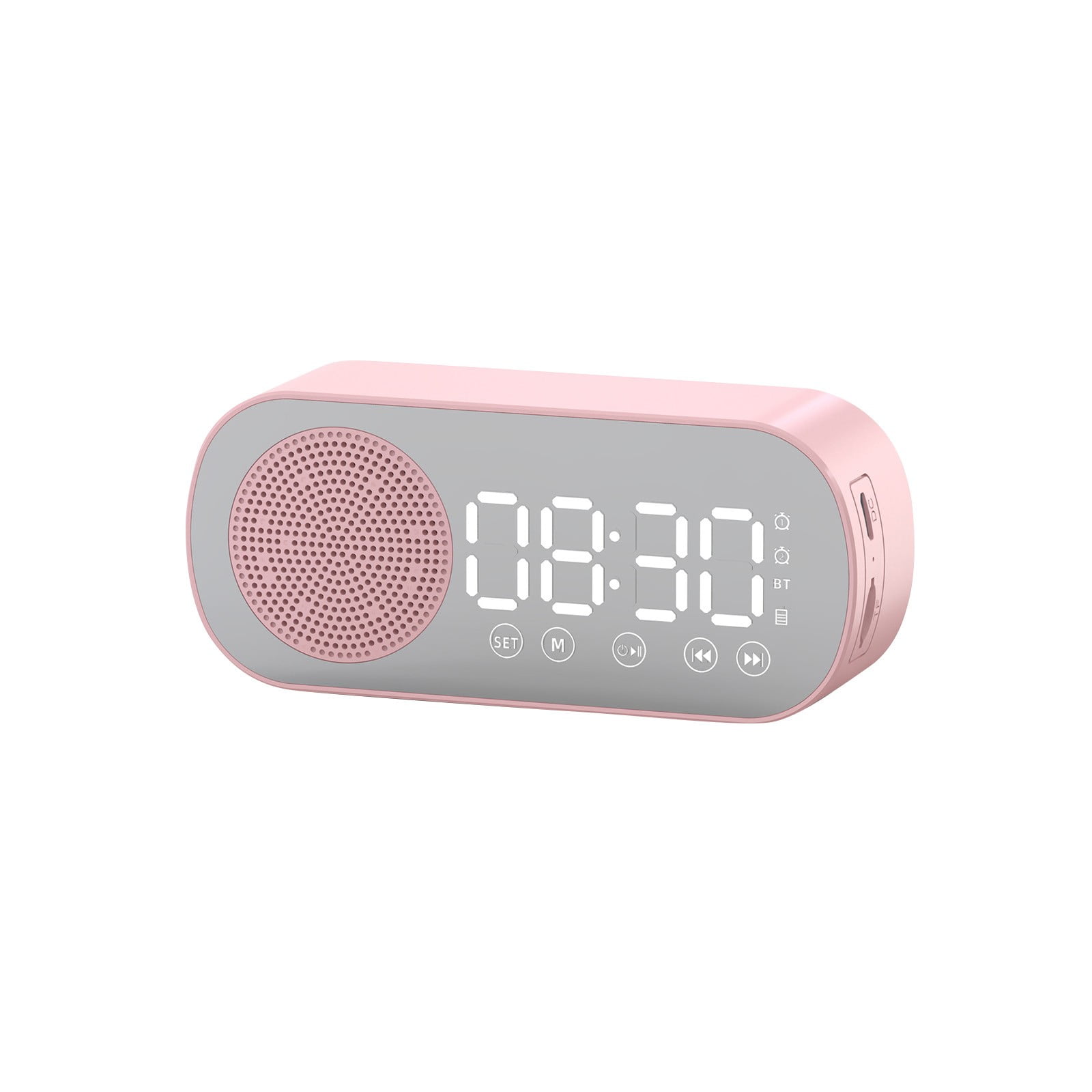 Electronic Clearance 10 VSONTOR Led Mirror Digital Alarm Clock Big