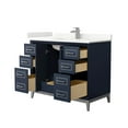 thumbnail image 4 of Wyndham Collection WCH515142SBNGTUNSMXX Marlena 42" Free Standing Single Basin Vanity Set, 4 of 7