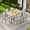 6-Textilene Chair-Gray, variant on Outdoor Table and Chairs for 6 , Asofer 7pcs Outdoor Patio Dining Set with Metal Table with Umbrella Hole&Textilene Chairs for Garden & Yard, Brown