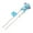 Type D, variant on Farfi 1 Pair Children Chopsticks Food Grade with Ring Smooth Surface Easy to Use Widened Non-slip Chopstick Tips Training Animal Design Toddler Chopsticks for Home (Type A)