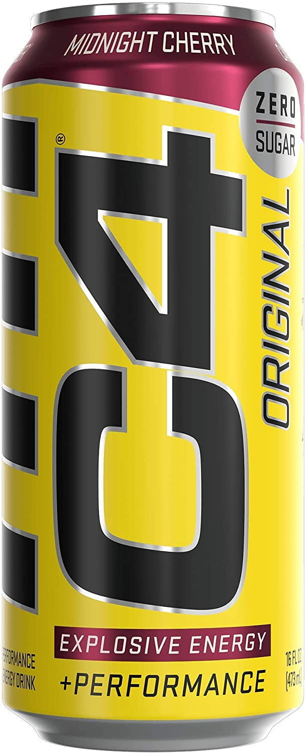 Buy C4 Original Sugar Free Sparkling Energy Drink Midnight Cherry Pre