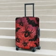 thumbnail image 6 of Pofeuu Bats And Spiders Print Luggage Suitcase Cover Protector Luggage Washable Covers Aesthetic for 18/24/28/32 inch Luggage（No luggage included）-X-Large, 6 of 7