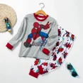 thumbnail image 1 of Ropa de algodón para el hogar para niños, pijamas creativos y geniales, traje con aire acondicionado, dibujos animados de Spider-Man, Iron Man, Capitán América, 1 of 2