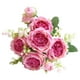 thumbnail image 2 of Flores De Peonía Artificiales, Ramo De Novia De Seda, Centro De Mesa Nupcial, Arreglo Floral Para El Día De San Valentín, Decoración Floral Para El Hogar Y Eventos, 2 of 9