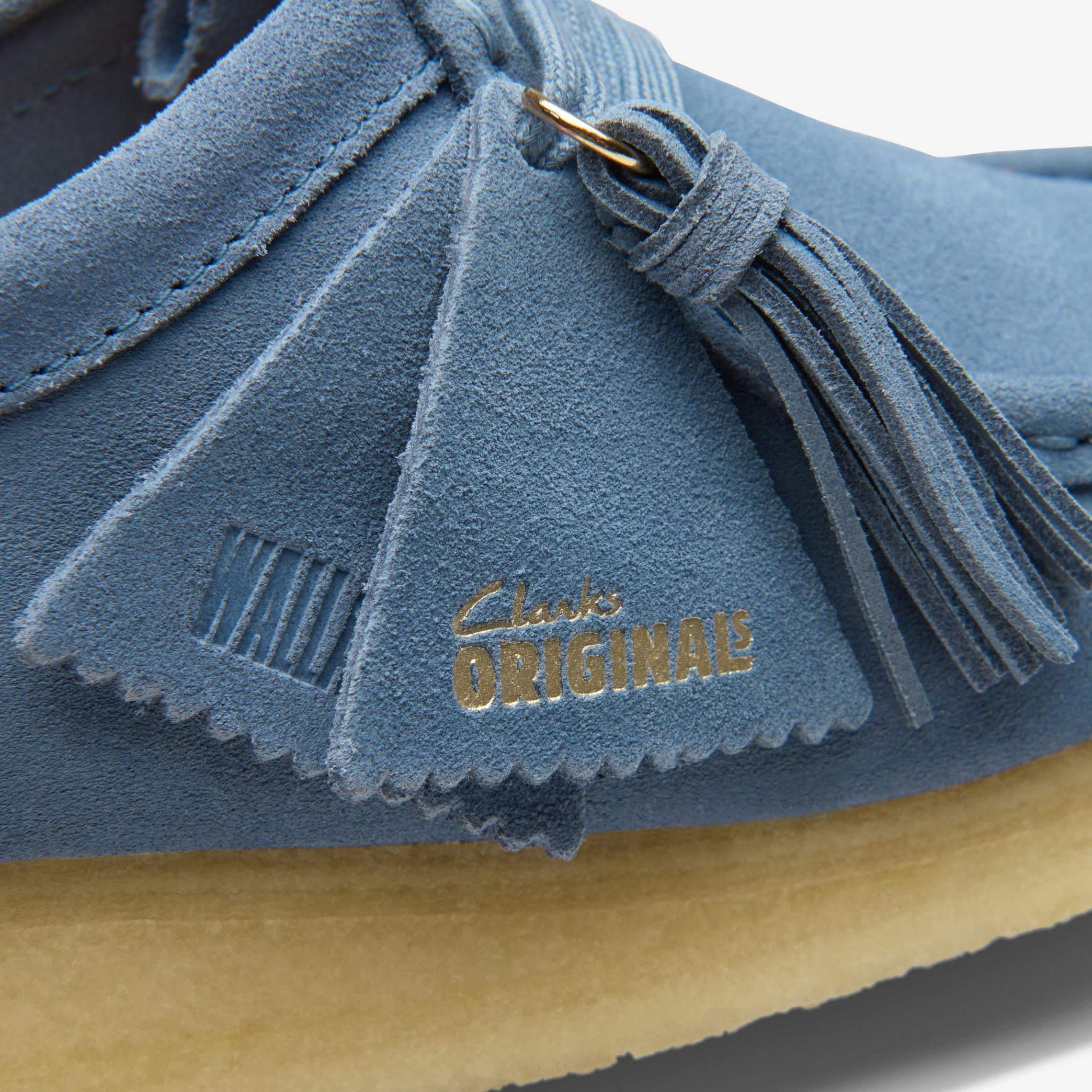 CLARKS ORIGINALS WALLABEE Shoes French Blue - Walmart.com