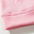 thumbnail image 4 of Ulanda Girls Hoodie Trendy Cute Hooded Sweatshirt with Pocket Baggy Kids Pullover Winter 2025 Back to School Clothes Teens (Pink, 9-10 Years), 4 of 9