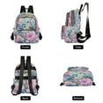 thumbnail image 2 of Casual Pastel Birds and Butterflies Backpack for School,College and Travel, Water Resistant Bookbag,, 2 of 7