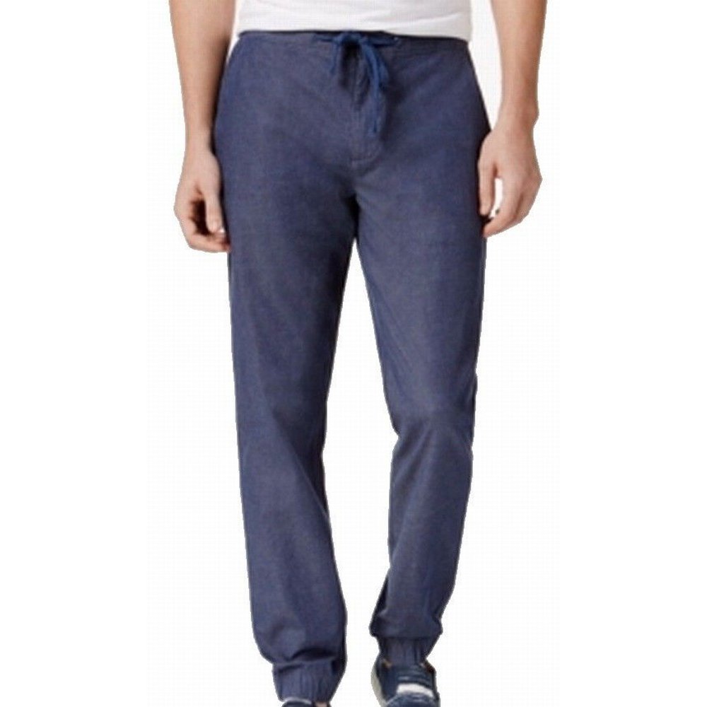 Tommy Hilfiger Tommy Hilfiger NEW Blue Mens Small S Drawstring Slim