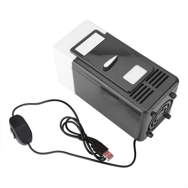 Herramientas y mejoras para el hogar Mini refrigerador USB, refrigerador pequeño para uso en frío y calor, refrigerador para productos farmacéuticos y cosméticos.