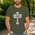 thumbnail image 4 of Jollimate Man Of God T-shirt, Husband Dad Protector Shirt, Dad Birthday Gift, Gift For Dad, 4 of 6