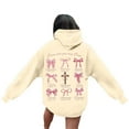 thumbnail image 5 of Cute Sweatshirts For Women Hoodies For Word Graphic Hoodie Trendy Preppy Everyday Style 2025 Pullover Sweaters Winter Clothes, 5 of 7