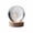 B, variant on Aonerit Round Christmas Night Light, Ball Shaped Acrylic Orb, Clear Gentle Shine, Bedside Desk Ornament, Holiday Gift for Family