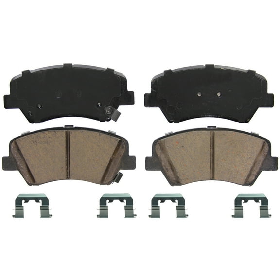 Wagner QuickStop Ceramic Disc Pad Set Includes Pad Installation Hardware, Front Fits select: 2012,2016 HYUNDAI ELANTRA