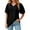 Black, variant on Womens Summer Tops Business Tops for Women Tall Shirts Casual Ladies Size Large Misses Long Sleeve T Shirt Neck Top plus Size Tunic Leggings Women Log Sleeve Shirts Neck Long plus XL