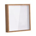 thumbnail image 5 of relayinert Shadow Box Frame Adventure Archive Box Case Travel Black Display Loading Party Top Wood 20.3x20.3CM, 5 of 5