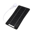 thumbnail image 2 of Waterproof 5W5V Solar Panel Charger Perfect for Easy Charging of Small Devices Outdoors Lightweight and Portable, 2 of 7