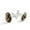 Color 2, variant on Men's Classic Stainless Steel, Cute Alpaca Rainbow Pattern Cufflinks Business Wedding Shirts, Silver
