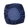thumbnail image 3 of Funda de asiento impresa Funda de asiento de silla Funda de asiento de silla giratoria Funda de asiento de silla gris con azul, 3 of 6
