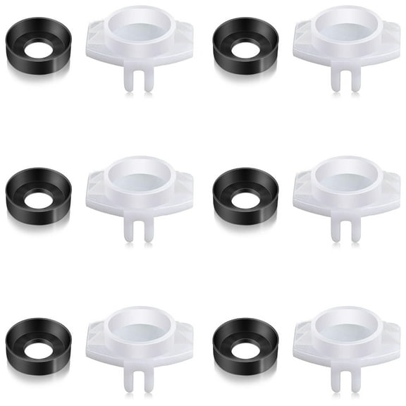 6Pcs Bathtubs Spouts Diverter Repair Set Leakproof Rubber Seal Daily Use