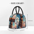 thumbnail image 2 of Rocae Colorful Cloud Shepherd Dog for Leakproof Lunch Box for Adults, Wide Opening Lunch Tote Bag, Reusable Lunch Cooler Bag, 2 of 6
