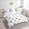 thumbnail image 2 of Manfei Outdoor Sport Twin Bedding, Rustic Fishing Lover Bedding Comforter Set, White, Reversible, 7pcs, 2 of 6