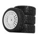 thumbnail image 4 of 4 piezas de mejora de rueda y neumático RC, hexagonal de 12 mm, negro, modelo, piezas de repuesto para bricolaje Blanco, 4 of 9