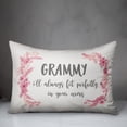 thumbnail image 3 of Creative Products I'll Always Fit In Your Arms Grammy 14x20 Spun Poly Pillow, 3 of 3