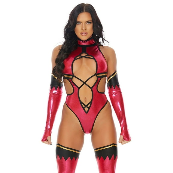 Forplay FINISH HIM! Sassy Video Game Costume