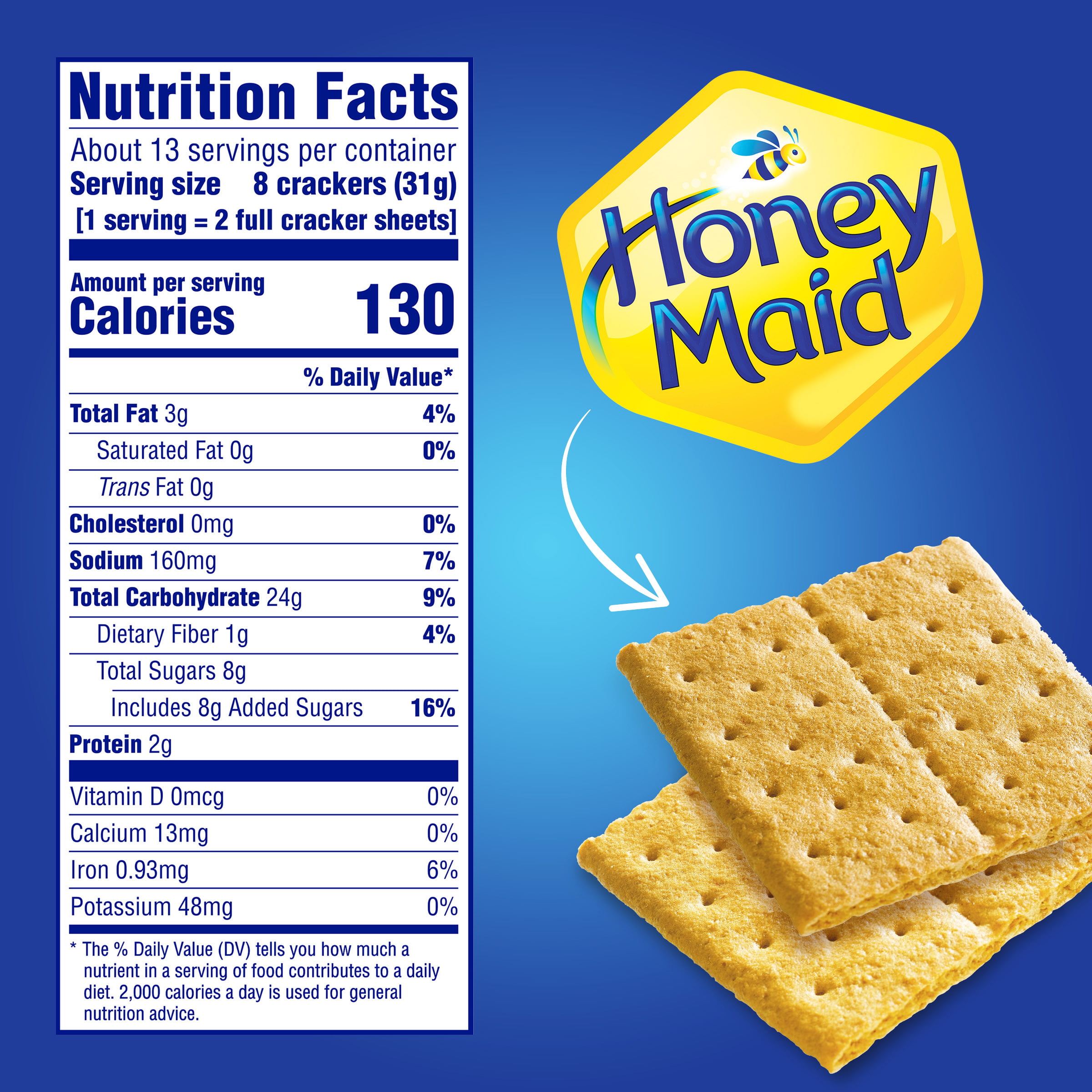 Nabisco Honey Maid Graham Crackers 14 4 Oz Walmart Com