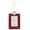 Plaid, variant on Sterling & Noble Christmas Ornament Rectangle Plaid Frame