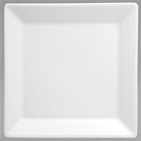 

Oneida R4570000147S 9.875 in. Botticelli Square Bright White Porcelain Plate