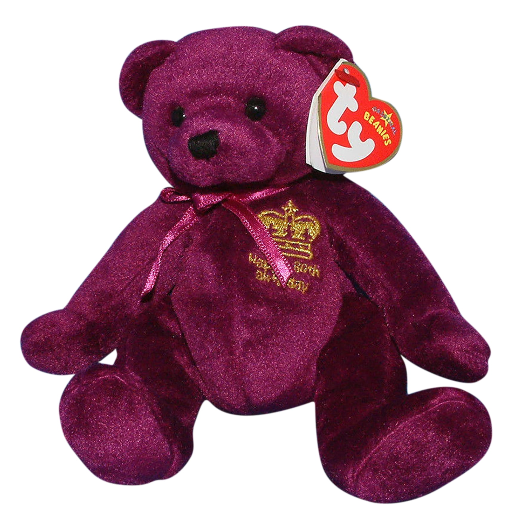 ぬいぐるみ ThankYouBear  BeanieBabies Ty Beanie Baby “thank You” the Bear - With Thank You Card